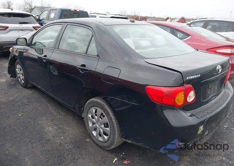 2010 Toyota Corolla Le из США, поврежденный, VIN 2T1BU4EE5AC321709